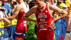 Triathlon: Adrien Briffod finit loin du podium aux championnats d'Europe